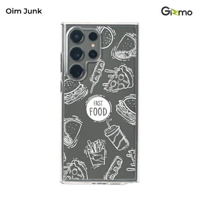 Gizmo Case เคสแข็งกันกระแทก Defense 22 Ultra ,23 Ultra (ทักบอกรุ่น) เคสลายอาหาร Fast food collection