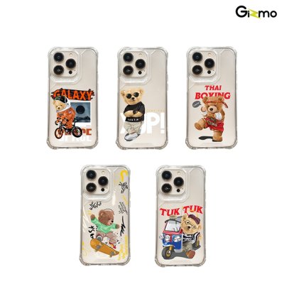 Gizmo Case สำหรับไอโฟน ซีรี่ 11-14 เคสกันกระแทกรุ่น strong x case TPU เคสน้องหมี Teddy Collection