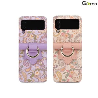 Molan Cano รองรับรุ่น Samsung Z Flip 4  ลาย Paisley Card Case