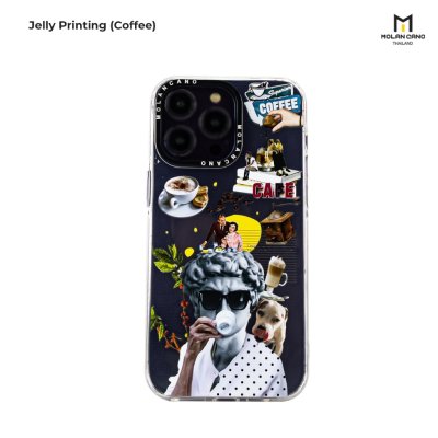 MOLAN CASE รุ่น ip 15,15+,15 pro,15 pro max collection jelly printing