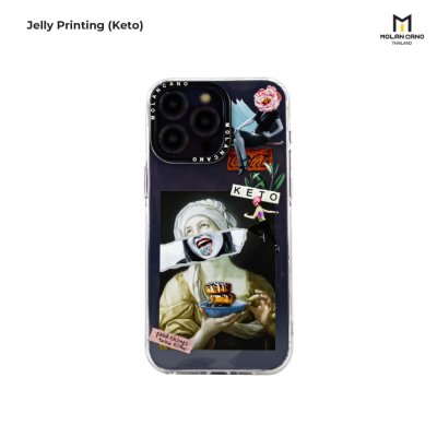 MOLAN CASE รุ่น ip 15,15+,15 pro,15 pro max collection jelly printing