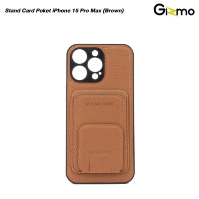 Gizmo Case Stand card pocket เคสใส่นามบัตร เคสตั้งได้ เคสหนัง รุ่น ip 15,15pro,15+,15 pro max