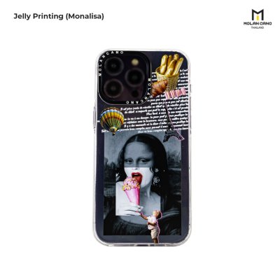 MOLAN CASE รุ่น ip 15,15+,15 pro,15 pro max collection jelly printing