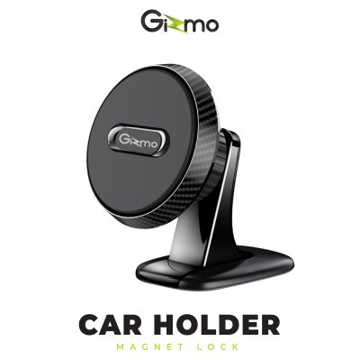 Gizmo รุ่น GH-052 ที่วางโทรศัพท์ในรถ แม่เหล็ก ฐานเป็นกาว 3M ติดตั้งบริเวณคอนโซล ปรับระดับมุมมองได้ 360 องศา