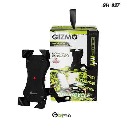 Gizmo ที่วางโทรศัพท์มอเตอร์ไซค์ ติดบริเวณกระจกข้าง รุ่น GH-040