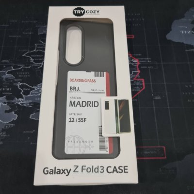 Gizmo เคส samsung Galaxy Z Fold3 เคสใสกันกระแทก เคสซัมซุง เคส Fold3 ลายเมืองใหญ่