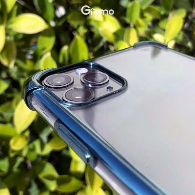 Gizmo เคสไอโฟน 11 ,11 Pro ,11 Pro Max เคสนิ่ม บิดได้ กันกระแทก หลังใส ขอบสี รุ่น Silky