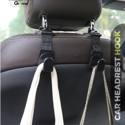 Gizmo ที่แขวนของในรถยนต์ ที่แขวนของอเนกประสงค์ Headrest hook car GG-011
