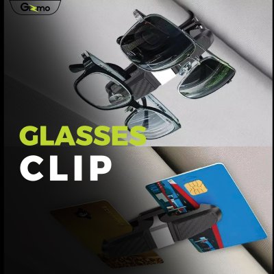 Gizmo เก็บของในรถ ที่เก็บแว่นตา เก็บบัตร ติดบริเวณที่บังแดด GG-014