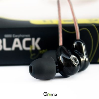Gizmo หูฟังสมอลทอร์ค ประกัน 1 ปี หูฟังโทรศัพท์ รุ่น Black bean GS-005