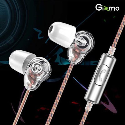 Gizmo หูฟังสมอลทอร์ค X-ray mini earphones หูฟังโทรศัพท์ รุ่น GS-007