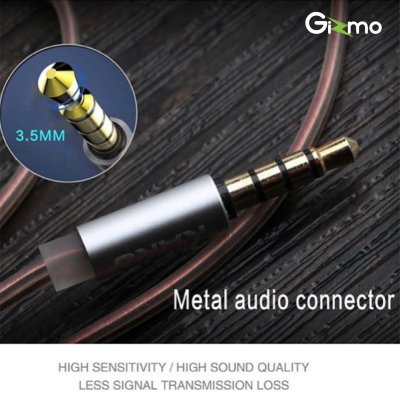 Gizmo หูฟังสมอลทอร์ค X-ray mini earphones หูฟังโทรศัพท์ รุ่น GS-007