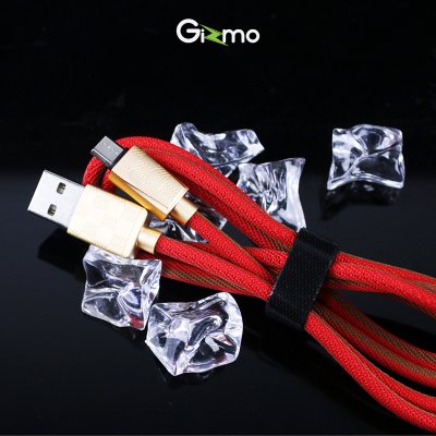 Gizmo สายชาร์จซัมซุง สายชาร์จ micro ผ้าถัก รุ่น ERIC GU-015
