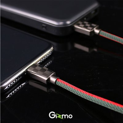 Gizmo สายชาร์จซัมซุง สายชาร์จ micro ผ้าถัก รุ่น ERIC GU-015