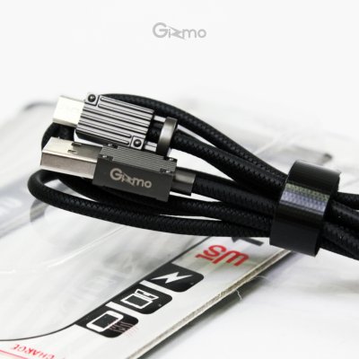 Gizmo สายชาร์จแอนดรอยด์ หัว Micro รองรับชาร์จ 2.4A รุ่น Luggage GU-023