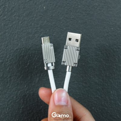 Gizmo สายชาร์จแอนดรอยด์ หัว Micro รองรับชาร์จ 2.4A รุ่น Luggage GU-023