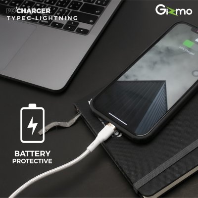 Gizmo สายชาร์จPD สายชาร์จ Type-c to Type-c เทคโนโลยีใหม่ PD ชาร์จไวกว่า GU-032