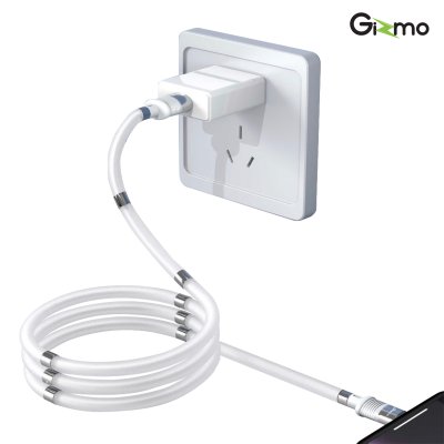 Gizmo สายชาร์จแอนดรอยด์ Type-c สายชาร์จแม่เหล็ก มีแม่เหล็กดูดเพื่อเก็บสาย GU-035 (จำนวนจำกัด)