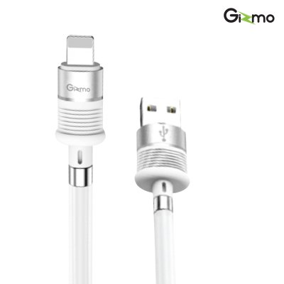 Gizmo สายชาร์จไอโฟน lightning สายชาร์จแม่เหล็ก มีแม่เหล็กดูดเพื่อเก็บสาย GU-034 (จำนวนจำกัด)