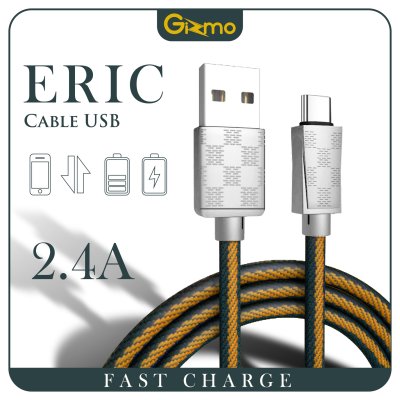 Gizmo สายชาร์จ type-c สาย ชาร์จ ซัมซุง สายชาร์จ ซัมซุง สาย ชาร์จ ไอ โฟน รุ่น New ERIC GU-038