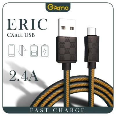 Gizmo สายชาร์จ type-c สาย ชาร์จ ซัมซุง สายชาร์จ ซัมซุง สาย ชาร์จ ไอ โฟน รุ่น New ERIC GU-038