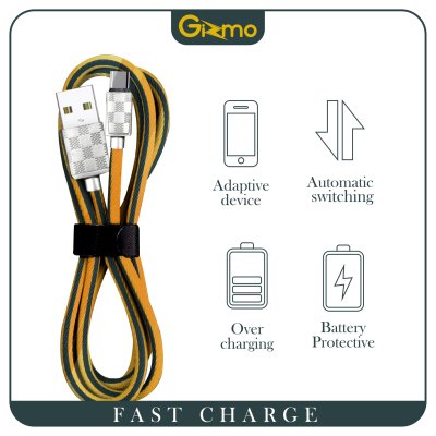 Gizmo สายชาร์จ type-c สาย ชาร์จ ซัมซุง สายชาร์จ ซัมซุง สาย ชาร์จ ไอ โฟน รุ่น New ERIC GU-038