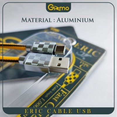 Gizmo สายชาร์จ type-c สาย ชาร์จ ซัมซุง สายชาร์จ ซัมซุง สาย ชาร์จ ไอ โฟน รุ่น New ERIC GU-038