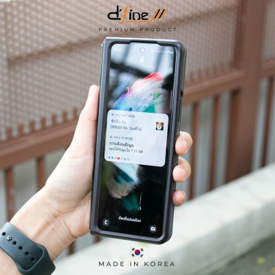 Gizmo เคส samsung Galaxy Z Fold3 เคสใสกันกระแทก เคสซัมซุง เคส Fold3 ลายเมืองใหญ่