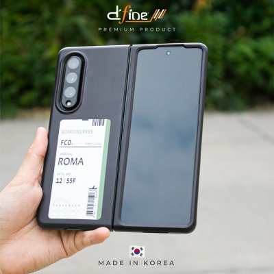 Gizmo เคส samsung Galaxy Z Fold3 เคสใสกันกระแทก เคสซัมซุง เคส Fold3 ลายเมืองใหญ่