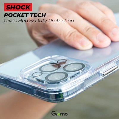 Gizmo เคสไอโฟน 13 เคส iphone13mini,13,13 pro,13 pro max เคสใสกันกระแทก รุ่น 3D defense camera