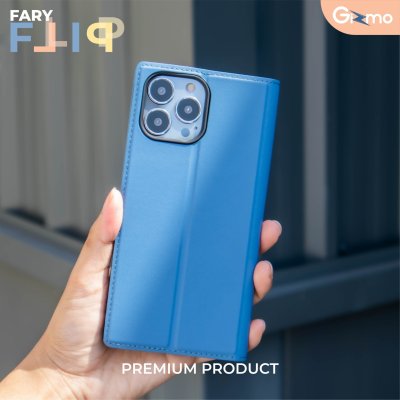 Gizmo เคสไอโฟน13 เคสพับปิดเปิดได้ เคสiPhone13 รุ่น Fary flip case