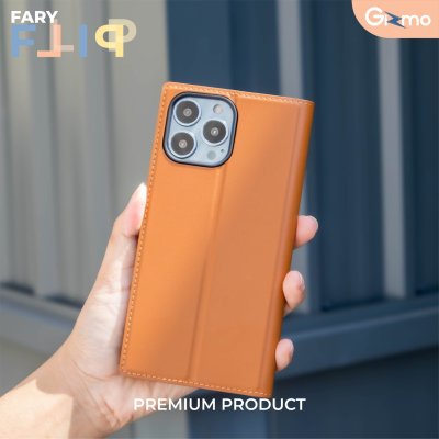 Gizmo เคสไอโฟน13 เคสพับปิดเปิดได้ เคสiPhone13 รุ่น Fary flip case