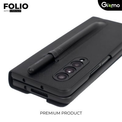 Gizmo เคสFold3 เคสโทรศัพท์ samsung galaxy z fold3 เปิดปิดได้ รุ่น Folio