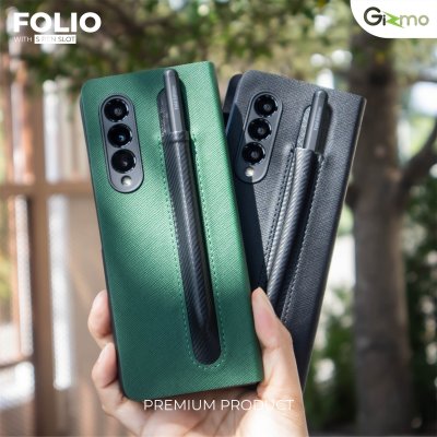 Gizmo เคสFold3 เคสโทรศัพท์ samsung galaxy z fold3 เปิดปิดได้ รุ่น Folio