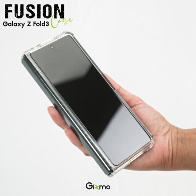 Gizmo เคส samsung Galaxy Z Fold3 เคสใสกันกระแทก เคสซัมซุง ยกขอบกันกระแทก เคส Fold3 รุ่น Fusion