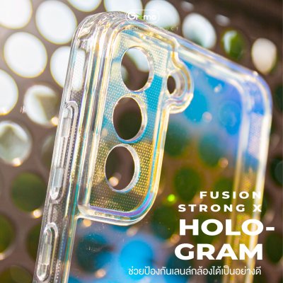 Gizmo เคสซัมซุง Galaxy S22 S22+ s22 ultra เคสS22 เคสใส ยกขอบกันกระแทก รุ่น Hologram
