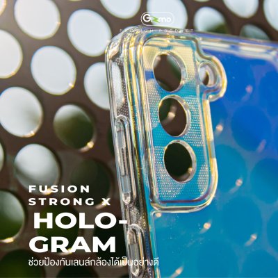Gizmo เคสซัมซุง Galaxy S22 S22+ s22 ultra เคสS22 เคสใส ยกขอบกันกระแทก รุ่น Hologram