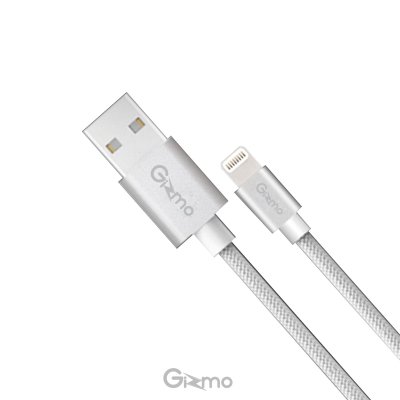 Gizmo อะแดปเตอร์ หัวชาร์จไอโฟน พร้อมสายชาร์จ อุปกรณ์ชาร์จ lightning สีขาว GA-005
