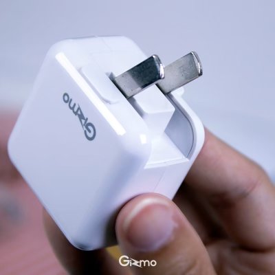 Gizmo อะแดปเตอร์ หัวชาร์จไอโฟน พร้อมสายชาร์จ อุปกรณ์ชาร์จ lightning สีขาว GA-005