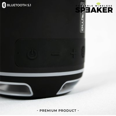 Gizmo ลำโพงบลูทูธพกพา เบสเน้น เสียงดี กันฝุ่น กันน้ำ ลำโพง ลำโพงพกพา ลำโพงไร้สาย GLS-001