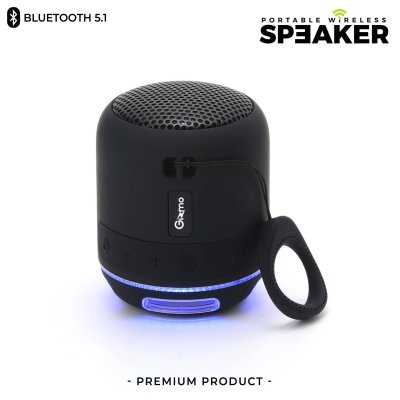 Gizmo ลำโพงบลูทูธพกพา เบสเน้น เสียงดี กันฝุ่น กันน้ำ ลำโพง ลำโพงพกพา ลำโพงไร้สาย GLS-001