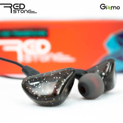 Gizmo หูฟังสมอลทอร์ค หูฟังเกมเมอร์ in-ear headphones สีดำ / ขาว รุ่น GS-009