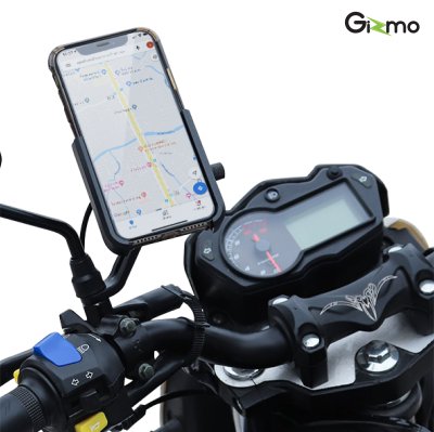 Gizmo ที่วางโทรศัพท์มอเตอร์ไซค์ ติดบริเวณกระจกมองข้าง รุ่น GH-030 ประกัน 1 ปี