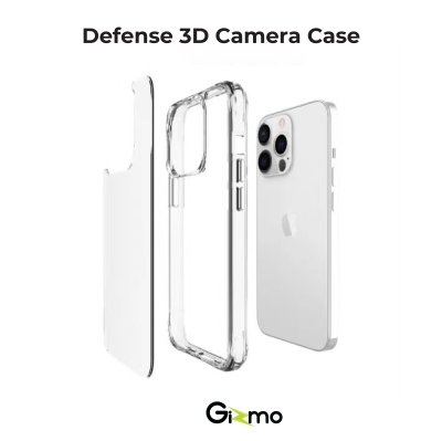 Gizmo เคสไอโฟน เคสiphone 11 iphone 12 เคสใสกันกระแทก รุ่น 3D defense camera