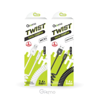 Gizmo สายชาร์จแอนดรอยด์ micro รุ่น TWIST GU-022