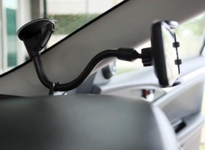 ที่ยึดมือถือในรถ Gizmo GH-011 Universal ติดกระจก แขนยาว 30 ซม. ยึดแน่นสองชั้น หมุน 360°