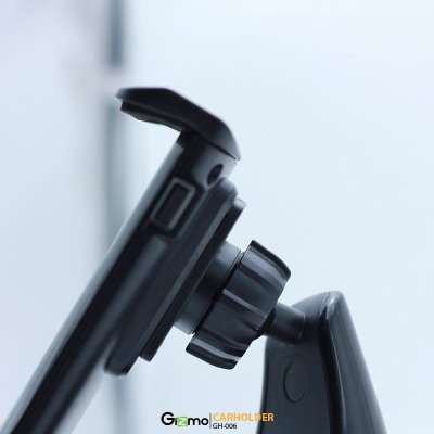Gizmo ที่ตั้งมือถือ ที่วางโทรศัพท์ในรถ ที่ยึดมือถือ วางแท็บเล็ตได้ ติดคอนโซล/กระจก Car holder รุ่น GH-006