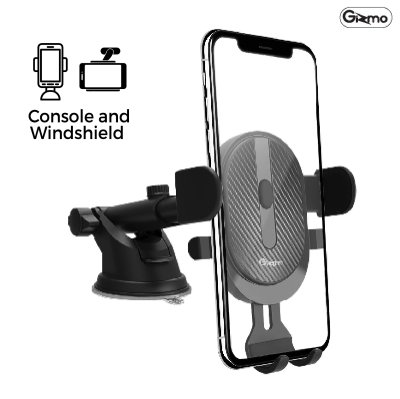 Gizmo ที่ตั้งมือถือ ที่วางโทรศัพท์ในรถ ที่ยึดมือถือ ติดคอนโซล กระจกหน้า easy lock รุ่น GH-039