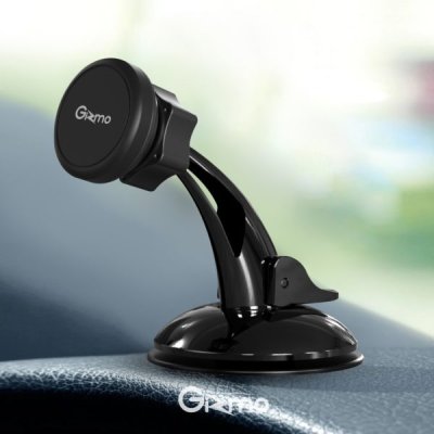 ที่วางโทรศัพท์ในรถ Gizmo GH 018 Magnet Lock แม่เหล็กกำลังสูง หมุน 360° ฐาน Easy Lock