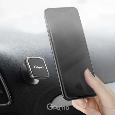 Gizmo ที่ตั้งมือถือ ที่วางโทรศัพท์ในรถ ที่ยึดมือถือ แผ่นแม่เหล็ก Car Holder รุ่น GH-020 สีดำ ประกัน 6 เดือน